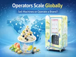 Da una macchina a un marchio: come gli operatori di vendita di gelato si scalavano a livello globale